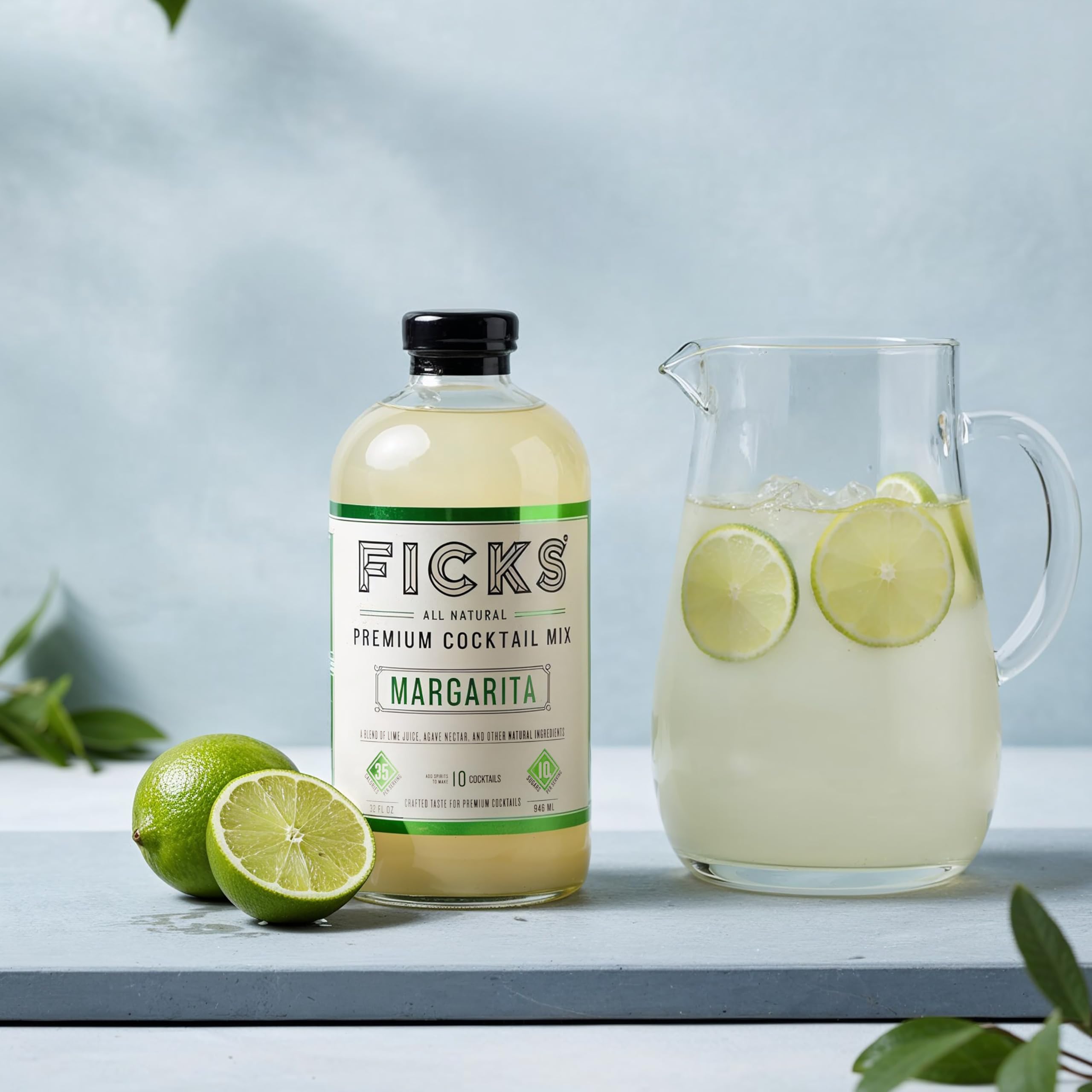Amazon.com : Ficks Margarita Premium Cocktail Mix (3-Pack) - Real